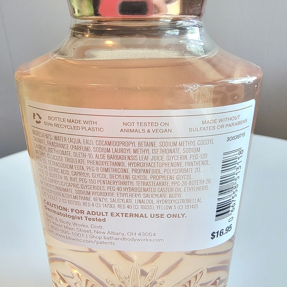 🌴 NWT B & B Works Pure Wonder Body Wash - Picture 3 of 3